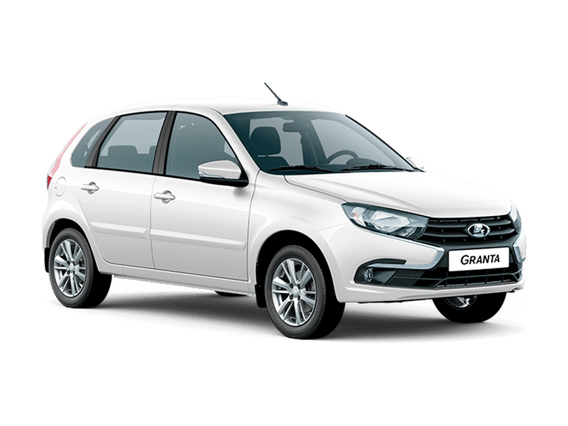 Lada Granta Хэтчбек - Белый «Ледниковый» (221)