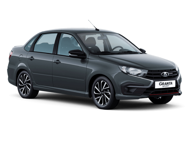 Lada Granta Sport Седан - СЕРЕБРИСТО-ТЕМНО-СЕРЫЙ "БОРНЕО" (633) - МЕТАЛЛИК
